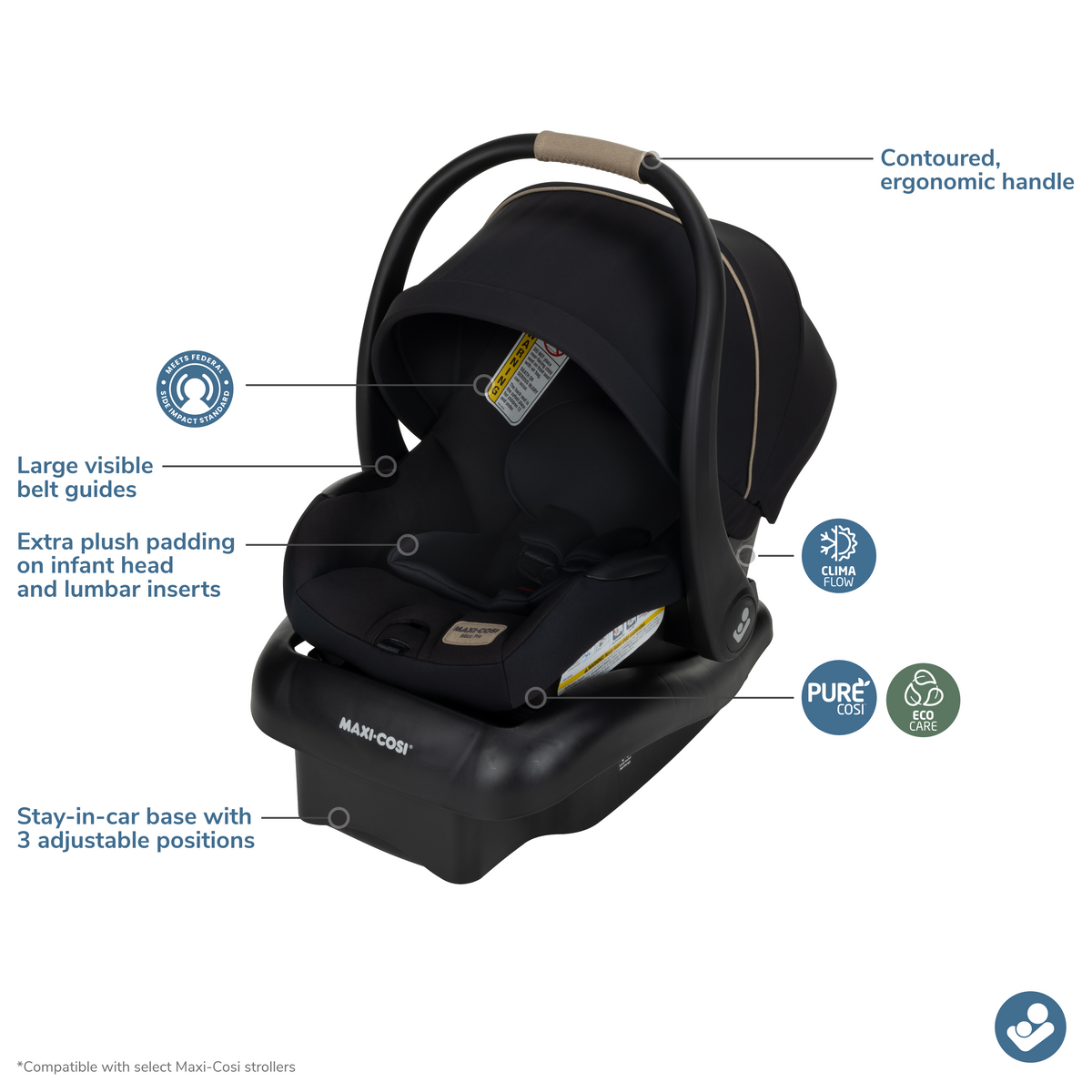 Mico Pro Infant Car Seat by Mythora