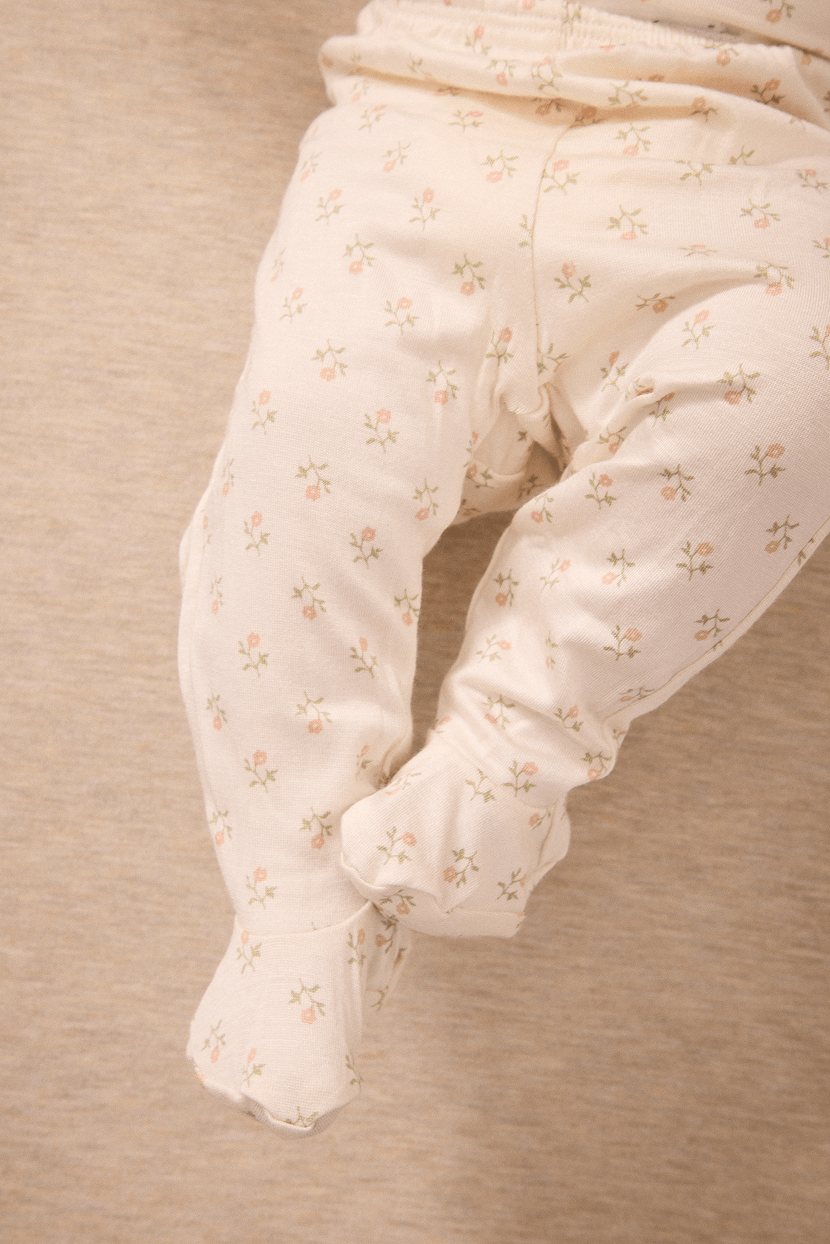 Blush Floret Baby Sleep Set by Mythora