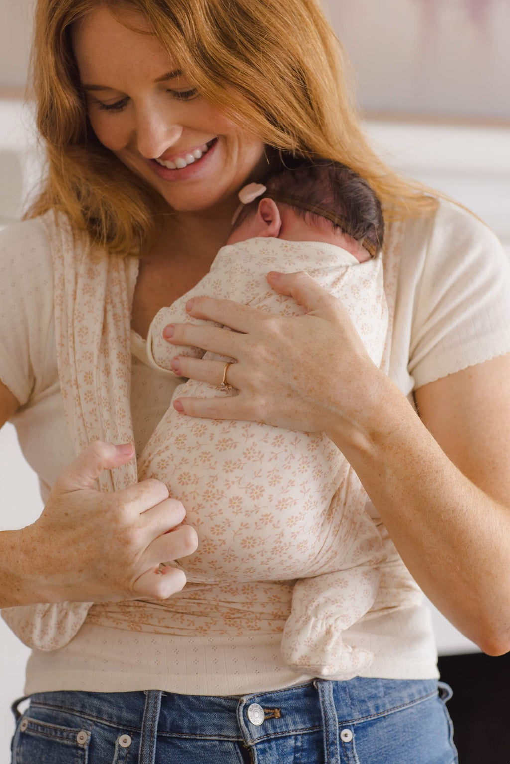 Ditsy Baby Wrap by Mythora