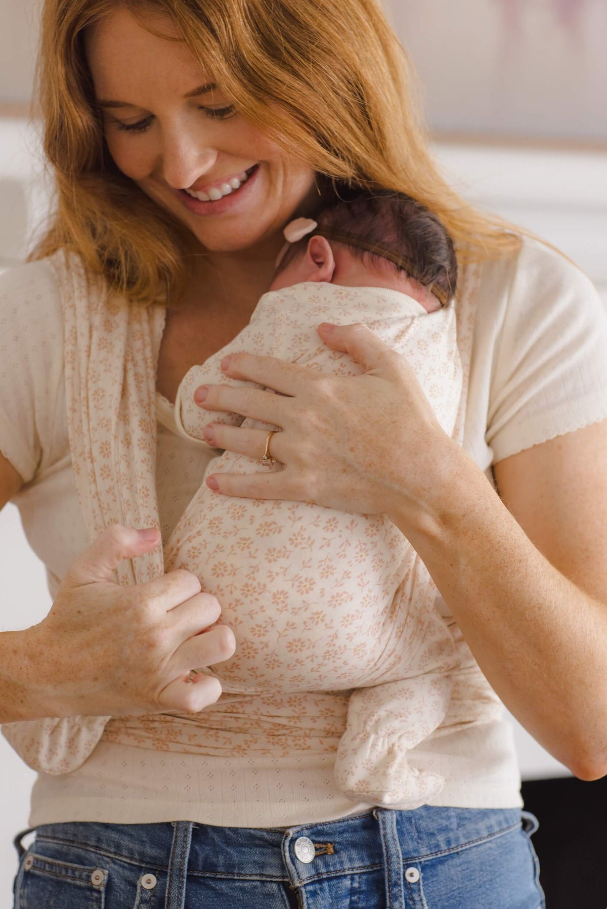 Ditsy Baby Wrap by Mythora